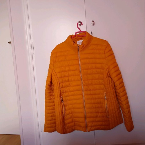 Women's jacket like new, yellow-orange, XL-XXL