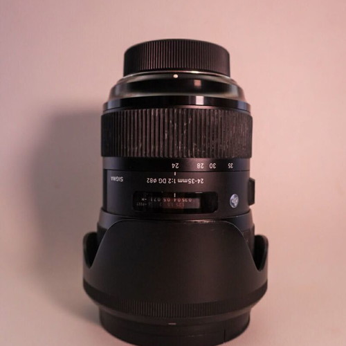 Sigma 24-35mm f2 F-Mount Art lens for Nikon
