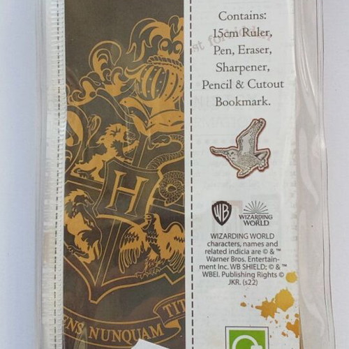 Harry Potter Stationary Pouch Writing Set new