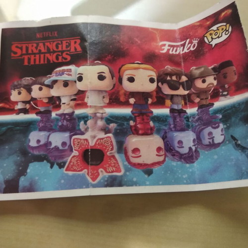 Stranger Things Funko Pop Kinder Joy figure Hoper Upside Down new