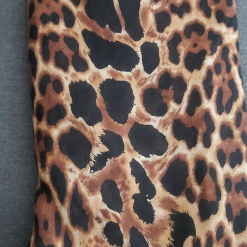 Pashmina pareo leopard print like new, large size