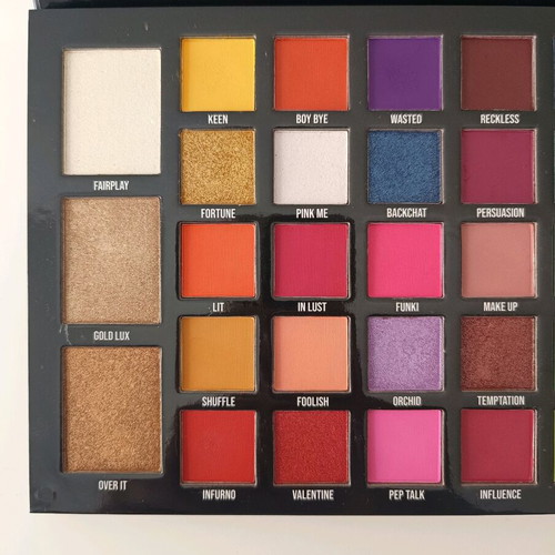 BPerfect Carnival XL pro palette Stacey Marie like new, eyeshadow and highlighter palette