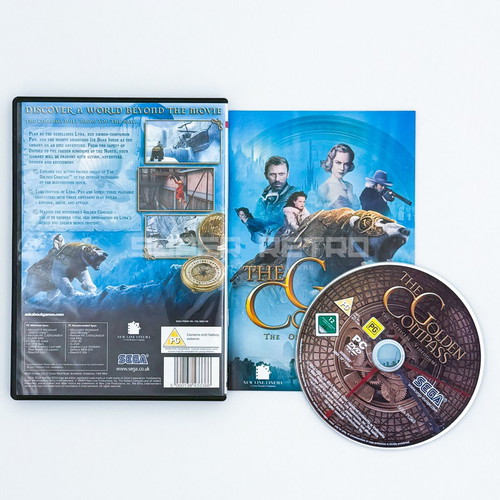 The Golden Compass PC game used, complete, very good condition