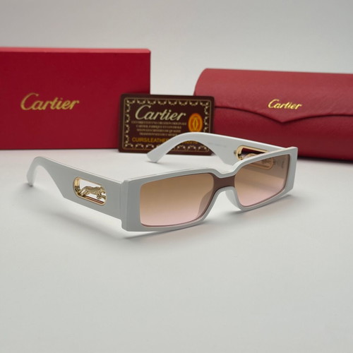 Cartier Panther Edition rectangular sunglasses new, black and white