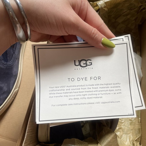 Ugg Australia women's shoes size 40 blue like new