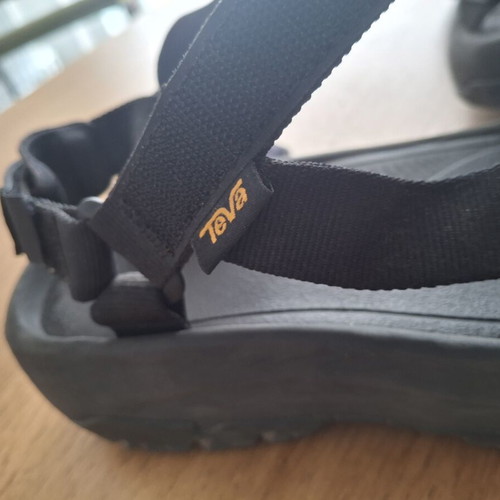 Teva sandals platforms like new, black, size 40
