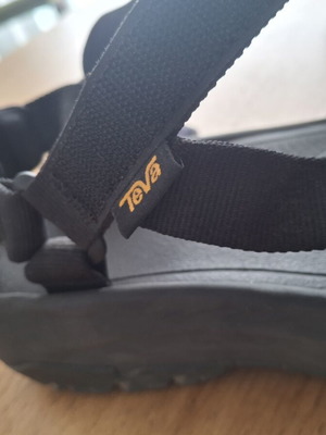 Teva sandals platforms like new, black, size 40