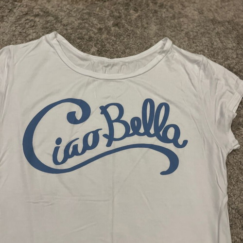 White T-shirt Ciao Bella size S like new
