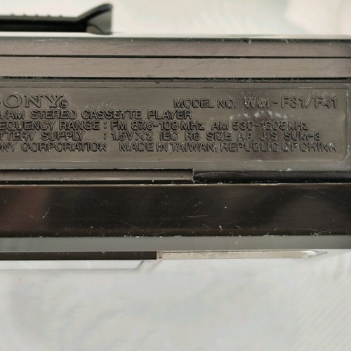 Sony Walkman WM-F41 used for parts or repair