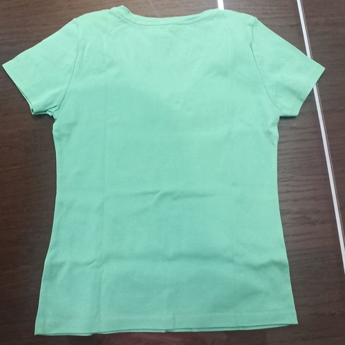 Tommy Hilfiger women's short-sleeve shirt new, green, size M