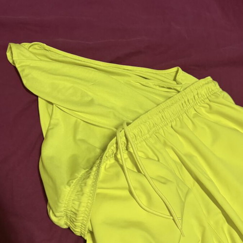 Nike Dri-FIT Shorts used, neon yellow, size 2XL