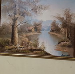 Oil painting "Autumn landscape"