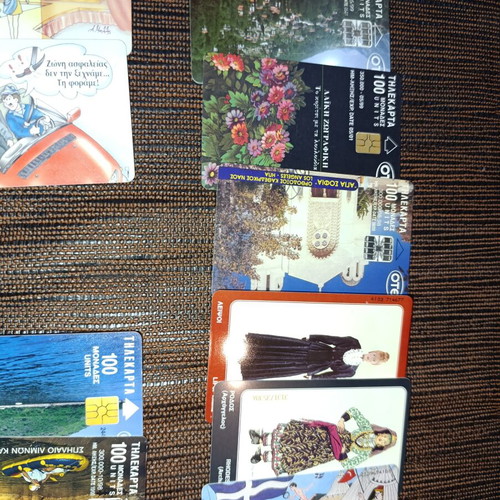 Phone cards used, pack of 30