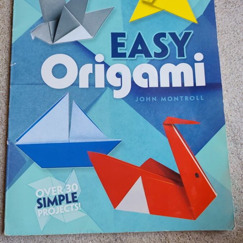Easy Origami book used, English