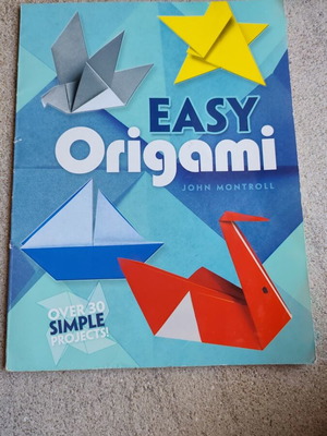 Easy Origami book used, English