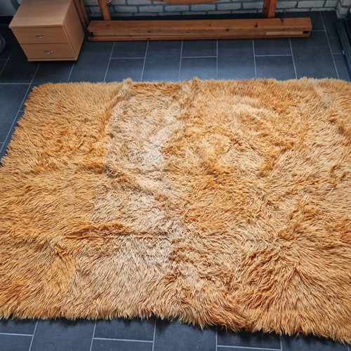 Large flokati rug used 1.70m x 2.30m