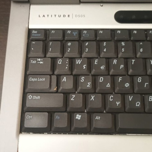 Dell Latitude D505 laptop, Intel Pentium, 13-inch screen