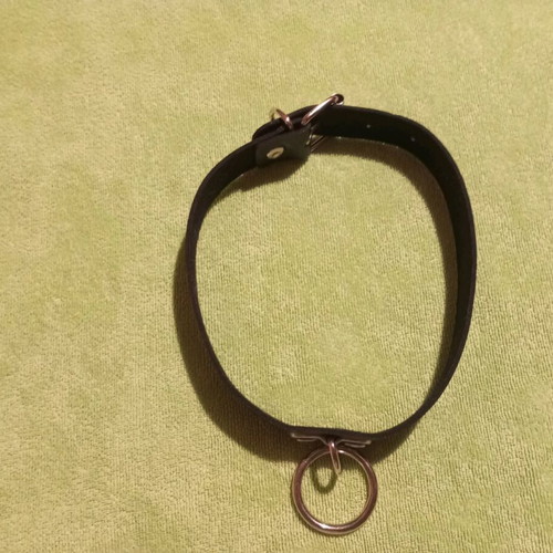 Choker for rock/punk outfits like new, black