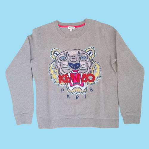 Kenzo Tiger Grey Sweatshirt Like New