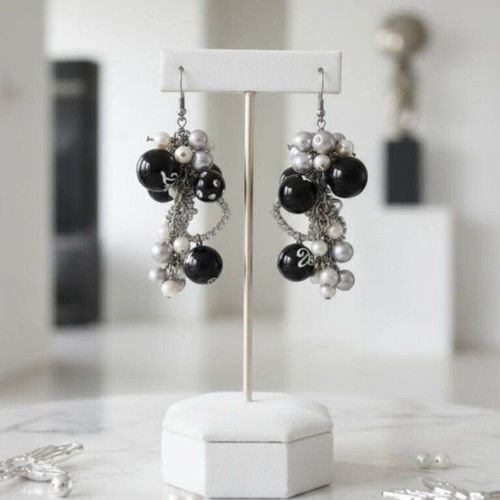 Dolce & Gabbana earrings used with statement design