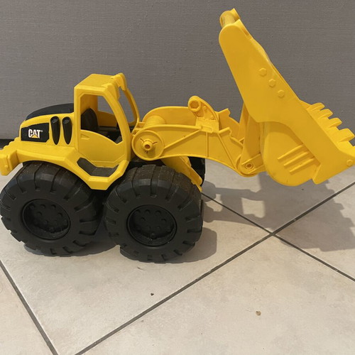 Cat Loader toy used, 38 cm realistic model