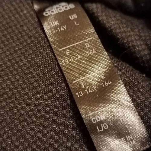 Adidas Performance YB ZNE jacket used, size S, black-white