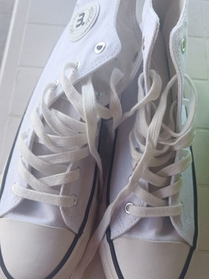 Παπούτσια Sneakers unisex καινούργια άσπρα, νούμερο 41