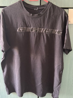 Nike T-Shirt ραμμένο logo XL μαύρη μεταχειρισμένο
