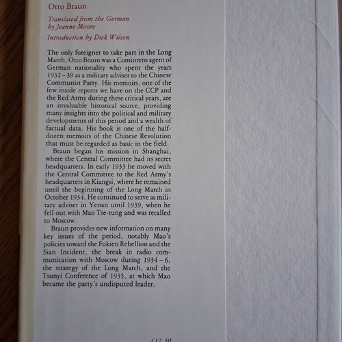 A Comintern Agent in China 1932-1939 like new