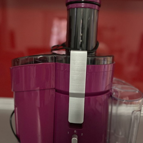 SilverCrest SFE 450 C1 Fruit and Vegetable Juicer like new, magenta