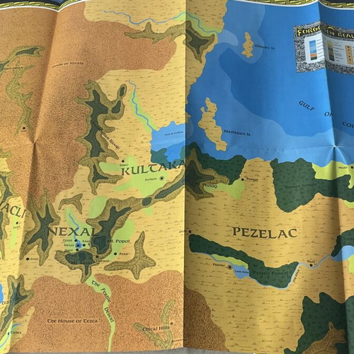 Forgotten Realms Maztica Campaign Set TSR 1056 used, complete AD&D 2nd Edition