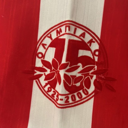 Olympiacos 2001 Home Shirt Panafon Sponsor mint condition