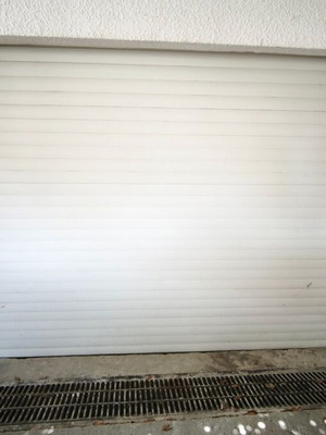 Aluminum Garage Door Roller Electric White 350cm x 250cm