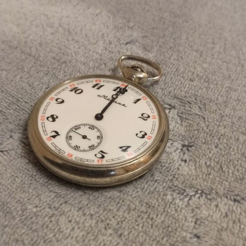 Lightning pocket watch new, mechanical, made in USSR