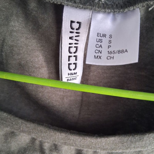H&M Divided khaki blouse size small like new