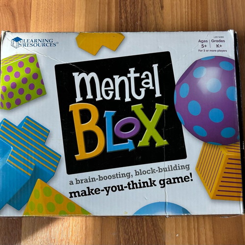 Mental Blox Learning Resources like new