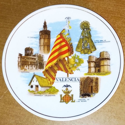 Decorative plates set used from abroad