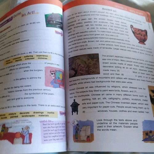 Think Teen workbook English school book used