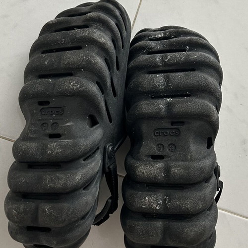 Crocs Echo Clog Black size 43-44 used