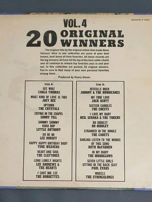 Δισκος βινυλίου "20 Original Winners Vol. 4