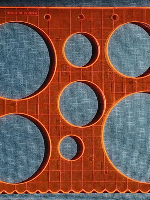 Fiskars ShapeCutter with circular patterns