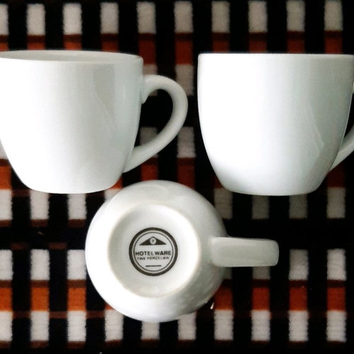 Bavaria coffee saucers used, set of 4 with cups