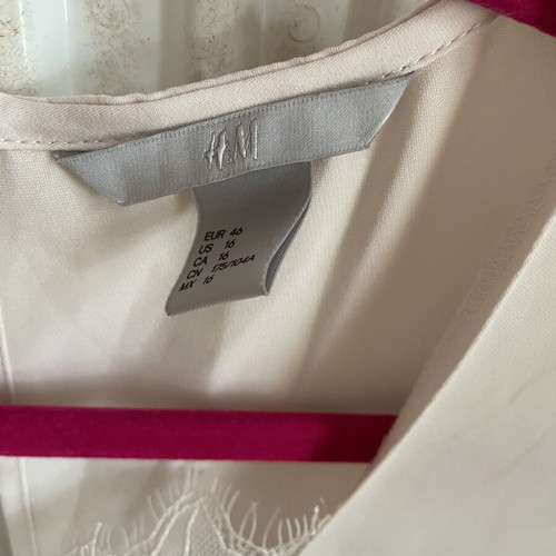 Woman’s blouse H&M beige like new, XXL