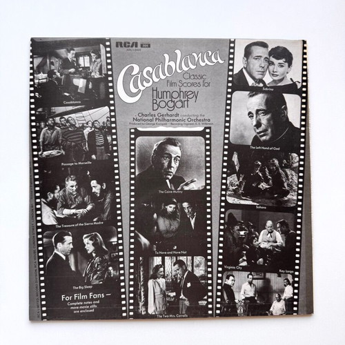 Casablanca Classic Film Scores LP 1st UK 1974, like new