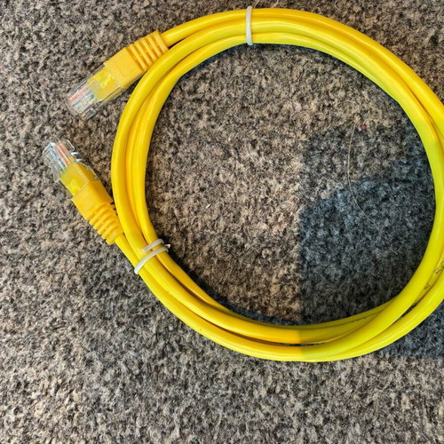 Set of ADSL splitters cables and wires for internet and telephone new