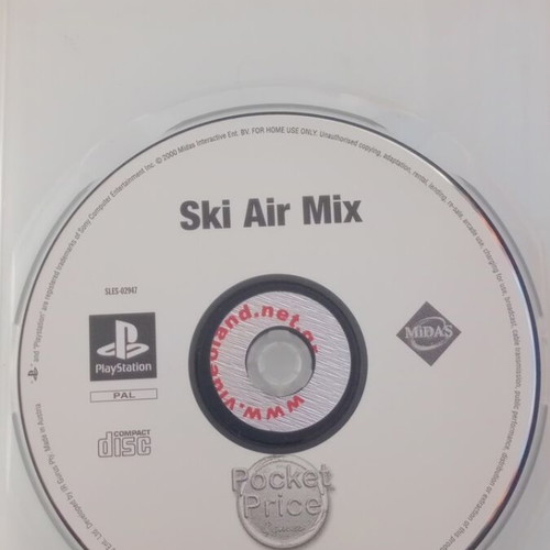 Ski Air Mix PlayStation PS1 game used, disc only without cover