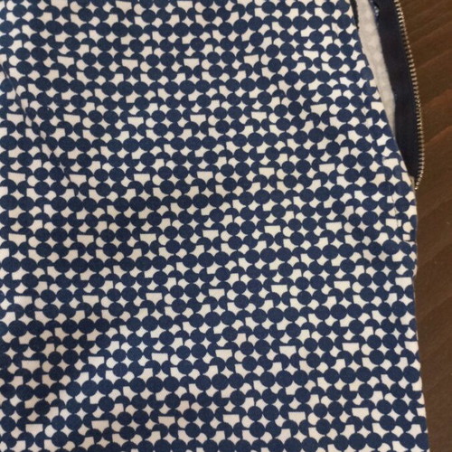 Zara women's pants white and blue like new, size S