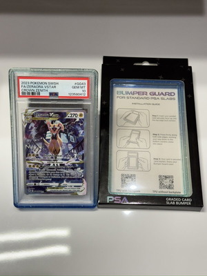 Graded Card Guard καινούργιο, για PSA και CGC θήκες, διαφανές πίσω μέρος