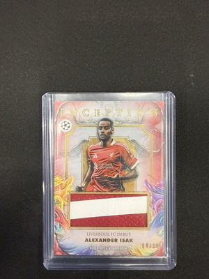 Alexander Isak Patch 4/10 Inception 2025-26 new