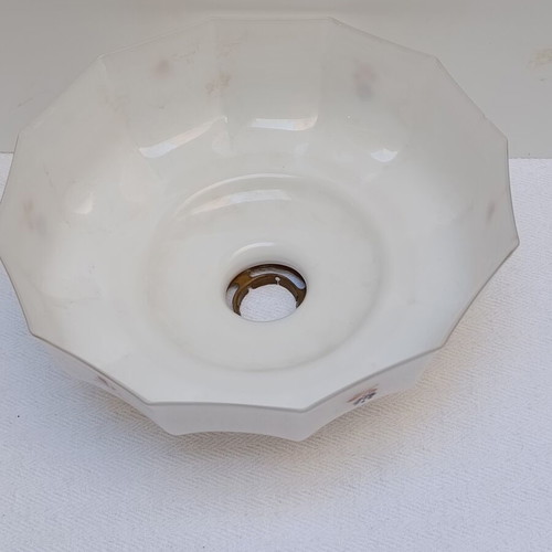 Art Deco Ceiling Light Glass Shades Pack of 3 like new